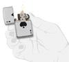 Encendedor Zippo Cromo Espejo Naipe - Cod 24011