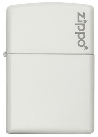 Encendedor Zippo Blanco Mate Con Logo - Cod 214zl