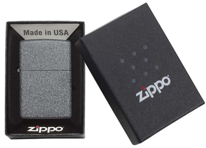 Encendedor Zippo Gris Hierro Classic Iron Stone - Cod 211