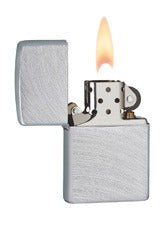 Encendedor Zippo Cromo Cepillado / Arco - Cod 24647