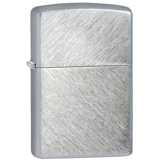 Encendedor Zippo Cromo Cepillado Diagonal - Cod 24648