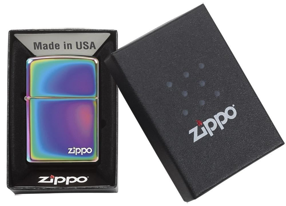 Encendedor Zippo Espectro Con Logo Multicolor Cod 151zl