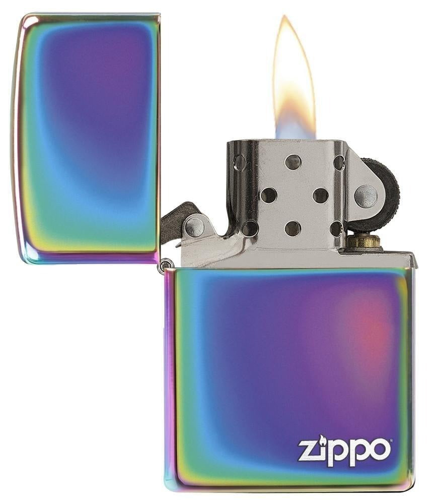 Encendedor Zippo Espectro Con Logo Multicolor Cod 151zl