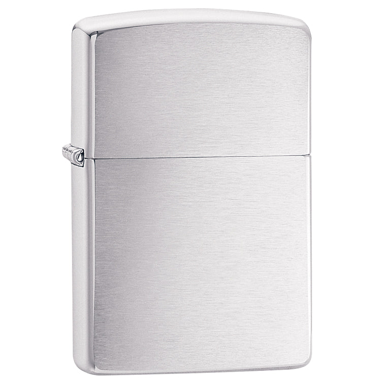 Encendedor Zippo Cromo Cepillado - Cod 200