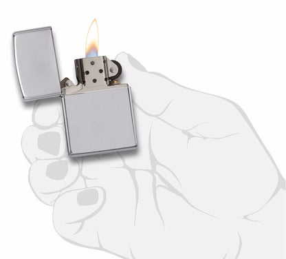 Encendedor Zippo Cromo Espejo Clasico - Cod 250