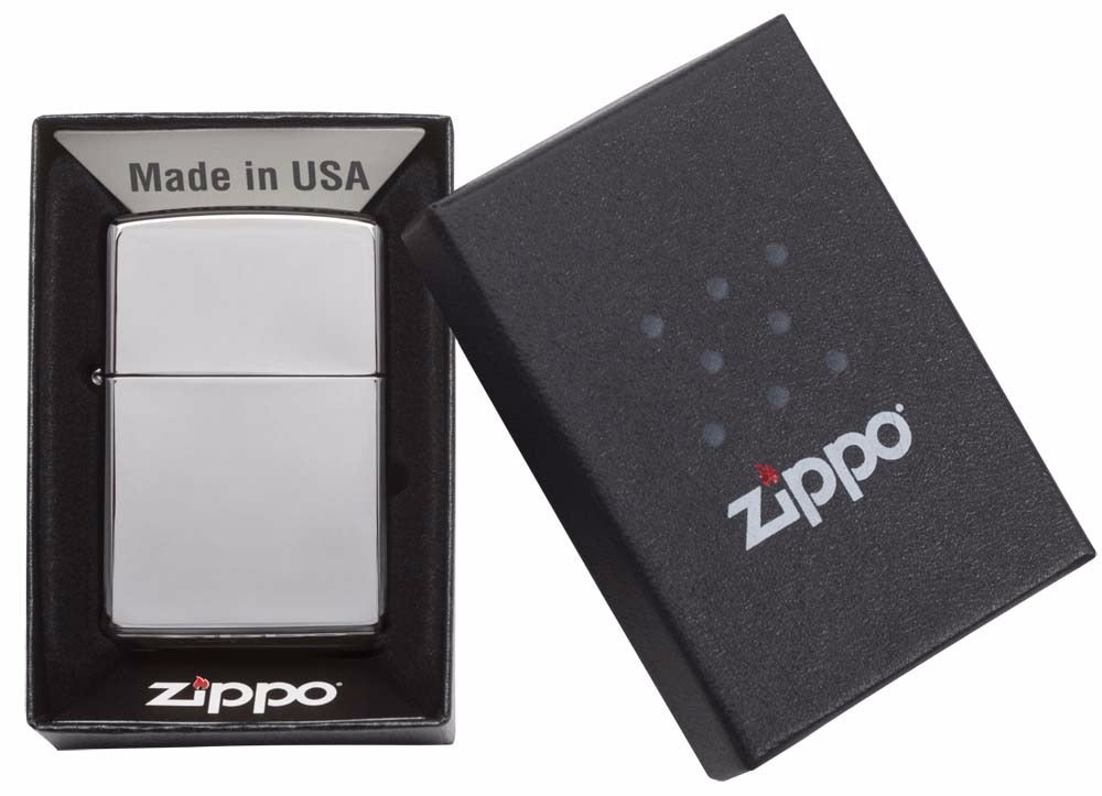 Encendedor Zippo Cromo Espejo Clasico - Cod 250