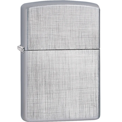 Encendedor Zippo Cromo Cepillado Tipo Tejido 28181