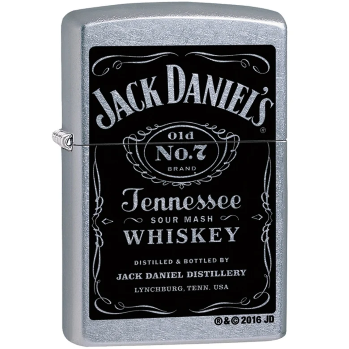 Encendedor Zippo Cromado Sello Jack Daniel's 24779