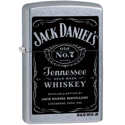 Encendedor Zippo Cromado Sello Jack Daniel's 24779
