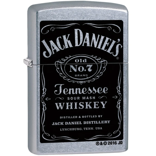 Encendedor Zippo Cromado Sello Jack Daniel's 24779