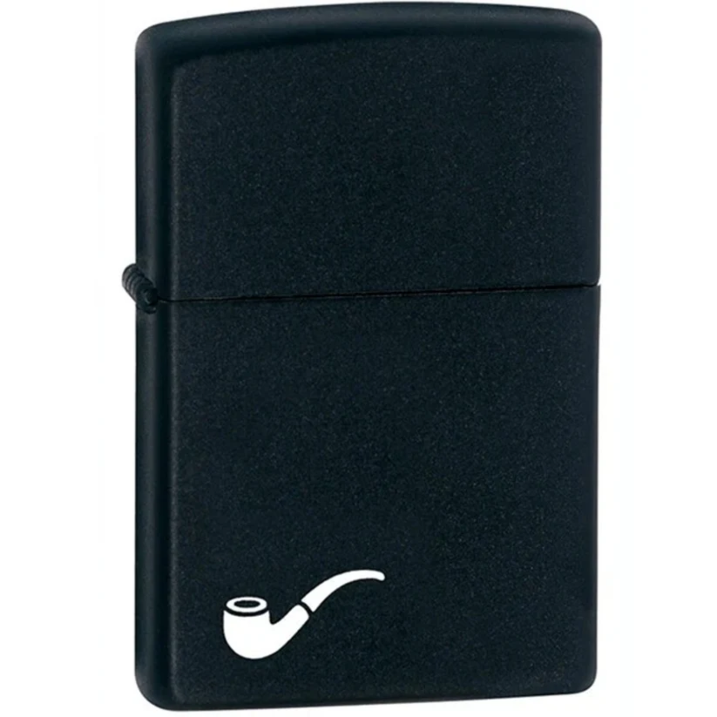 Encendedor Zippo Para Pipa Negro Mate 218PL