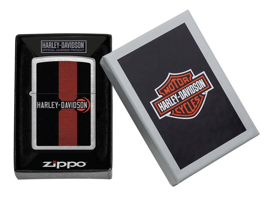 Encendedor Zippo Cromo Harley Davidson Cod. 48604