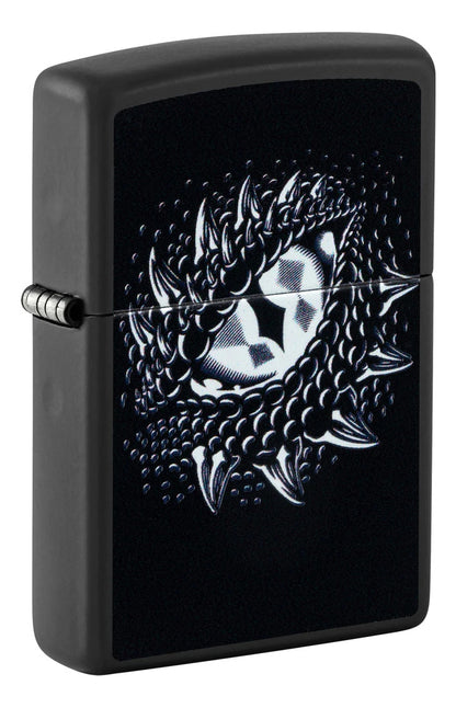 Encendedor Zippo Negro Ojo Dragón Cod 48608