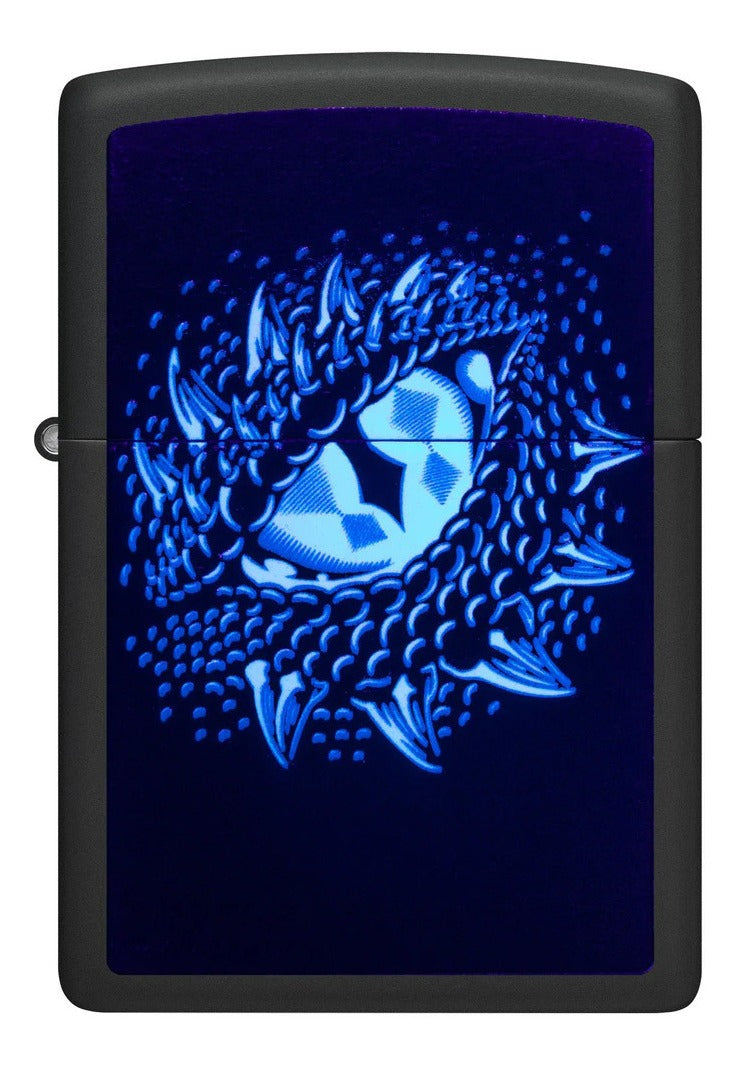 Encendedor Zippo Negro Ojo Dragón Cod 48608
