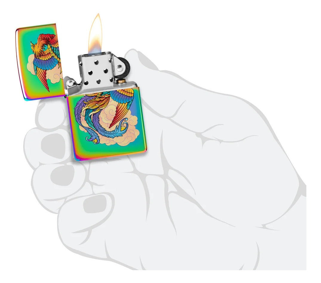 Encendedor Zippo Tornasol Ave Fénix Cod. 48607
