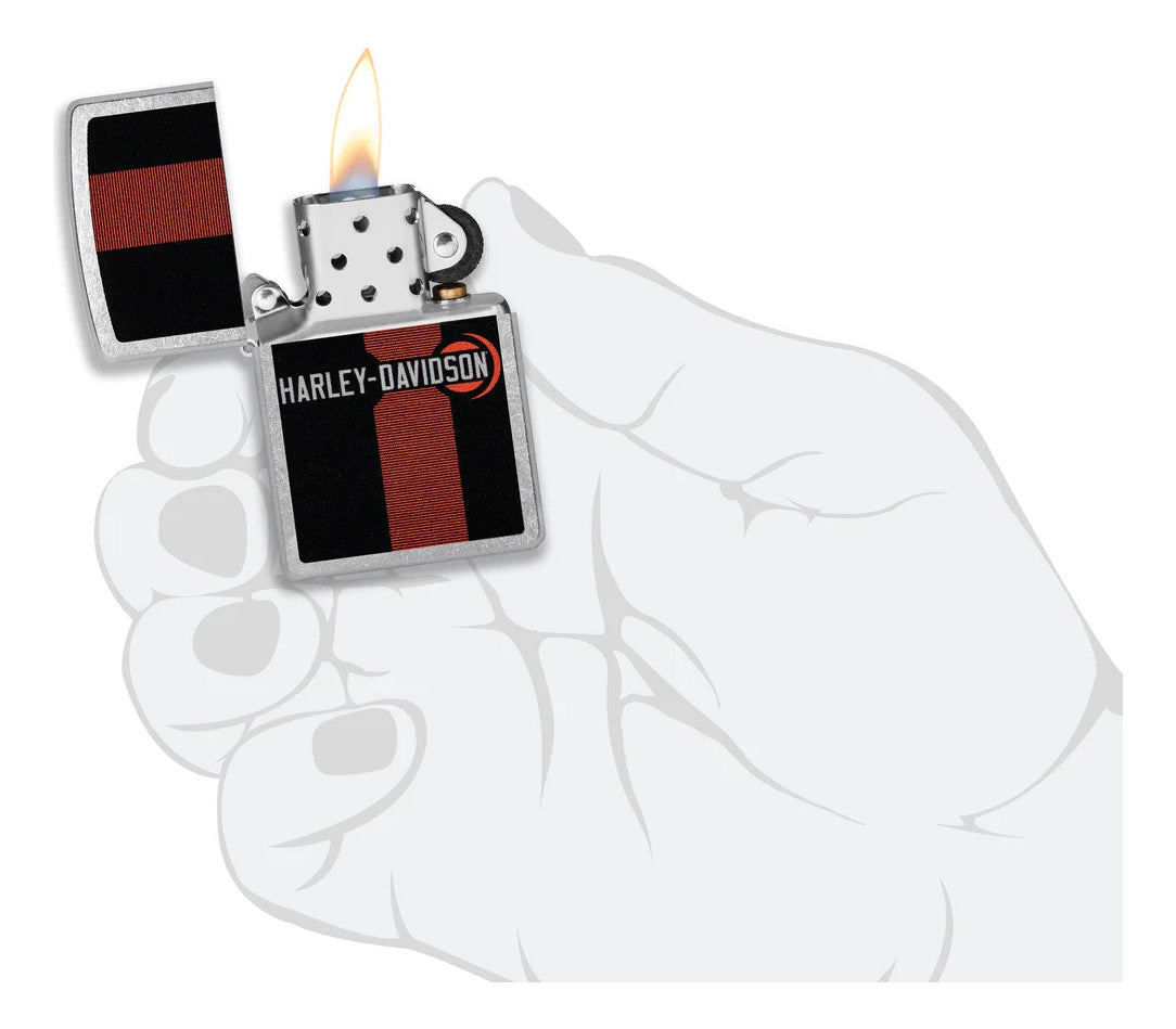 Encendedor Zippo Cromo Harley Davidson Cod. 48604