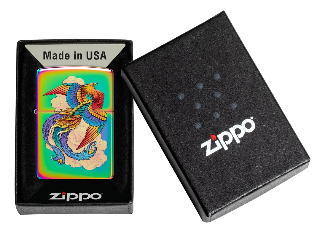 Encendedor Zippo Tornasol Ave Fénix Cod. 48607