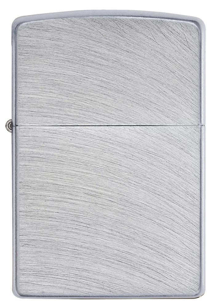 Front shot of Classic Chrome Arch Windproof Lighter,