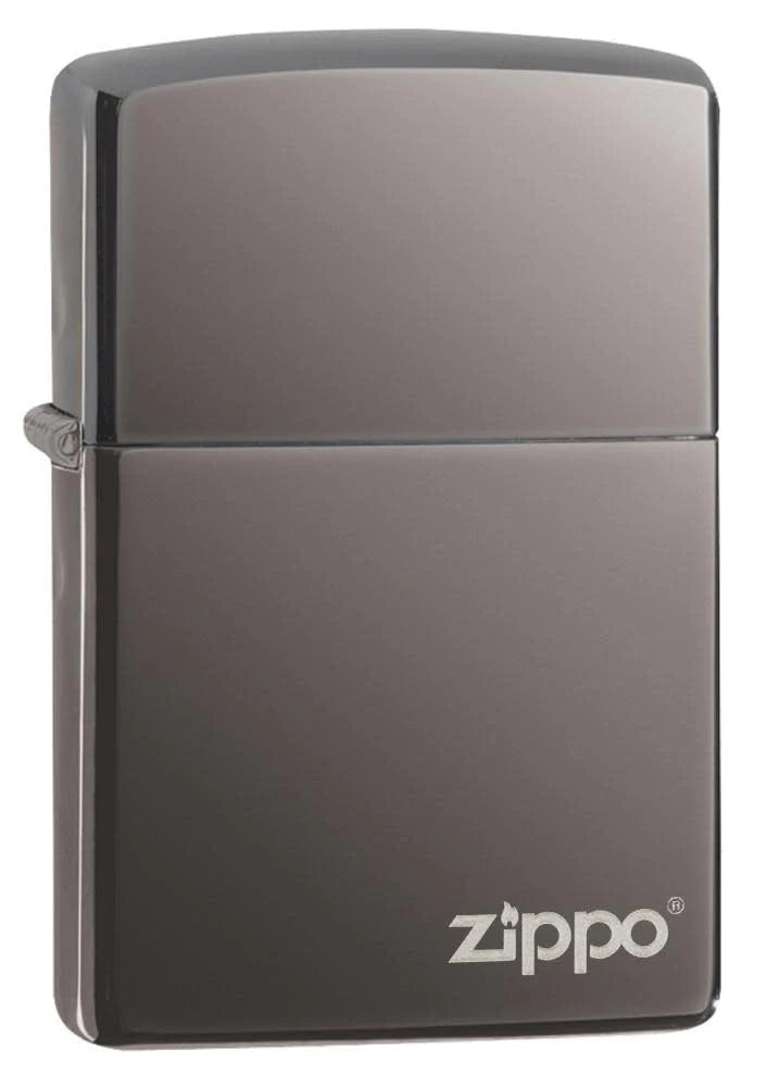 Encendedor Zippo Negro Con Logo 150ZL