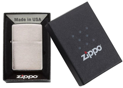 Encendedor Zippo Cromo Cepillado 200