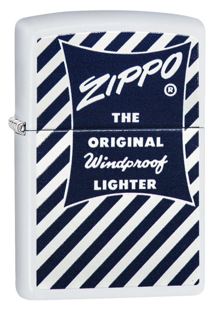 Zippo Blue & White 1958-59 29413