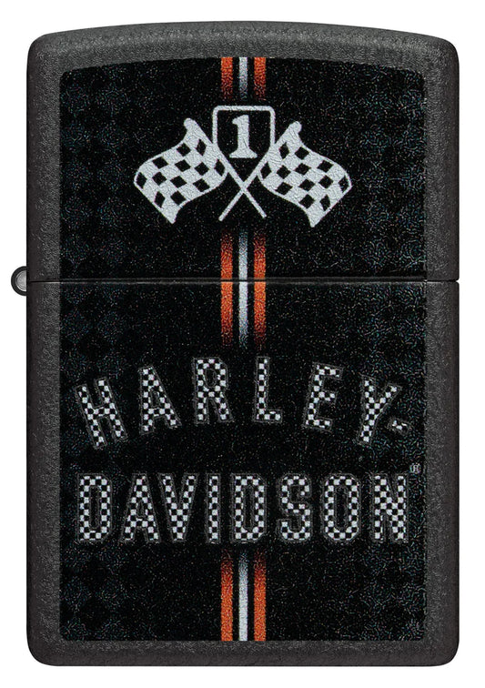 Encendedor Zippo Negro Harley Davidson Cod. 48558
